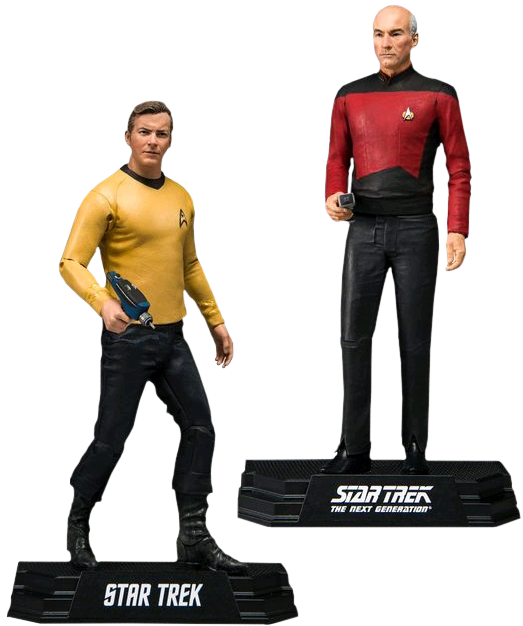 7” Action Figure Assortment By Mcfarlane Toys - Mcfarlane Toys Star Trek (523x626), Png Download