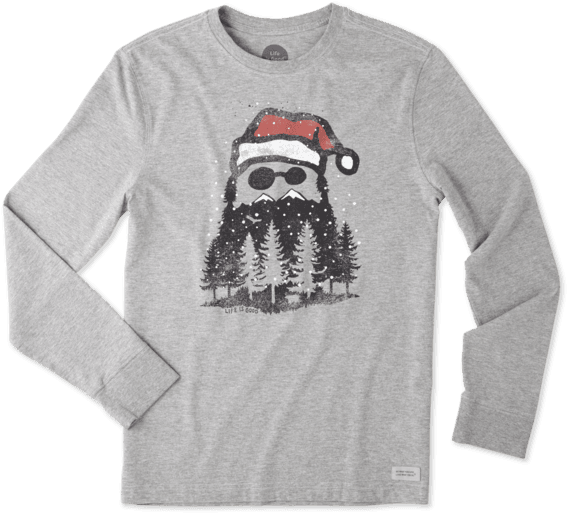 Life Is Good. U Jake's: Outdoor Beard - Cloud White (570x570), Png Download