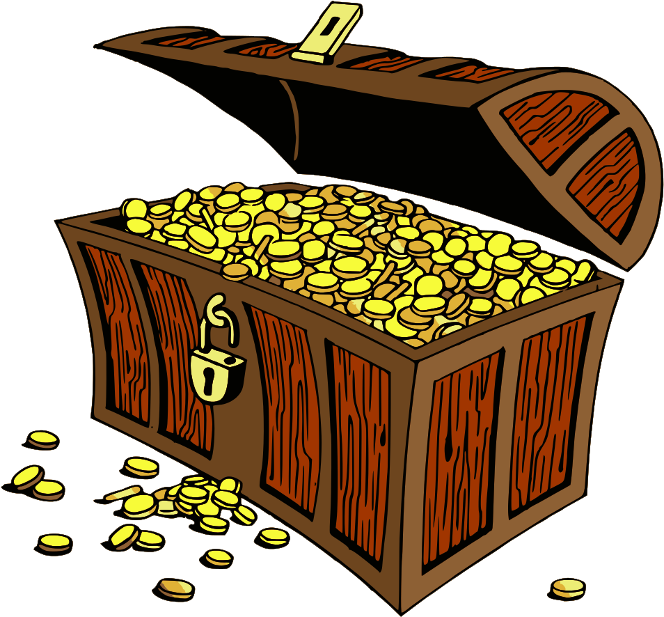 Treasure - Treasure Chest Clipart Transparent (971x885), Png Download