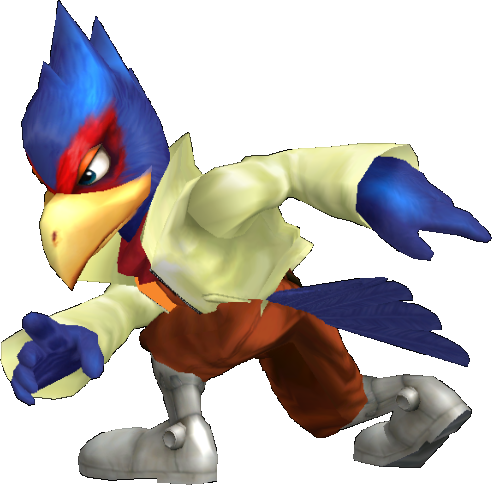 Download Ssbm Falco Render By Machriderz D56n3i9 Falco Melee Full Size Png Image Pngkit