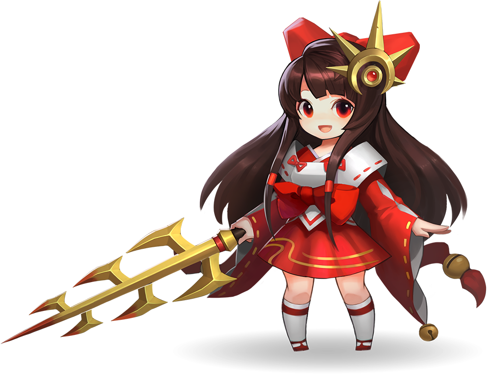 Amaterasu - Pocket Knights 2 Hero (1000x857), Png Download