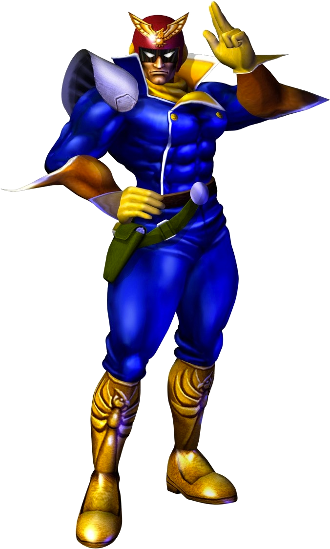 What Costumes Would You Like Your Mains You'd Like - F Zero Captain Falcon (800x1215), Png Download
