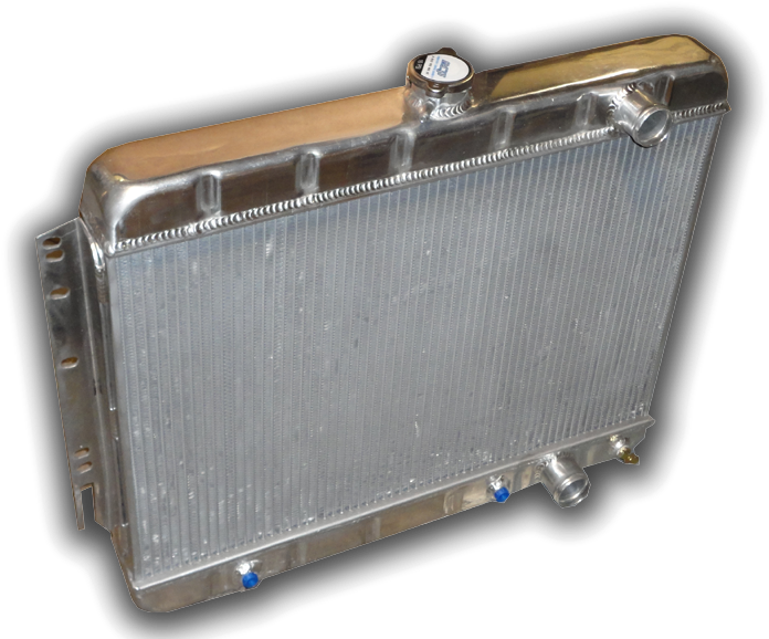 1968 Impala Aluminum Radiator (740x593), Png Download
