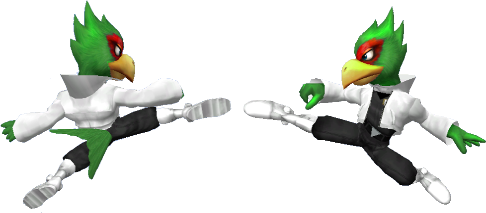 Green Feathers Falco - Cartoon (1000x500), Png Download