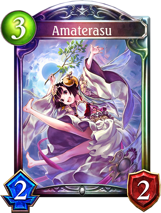 月 と 太陽 シャドバ (536x698), Png Download