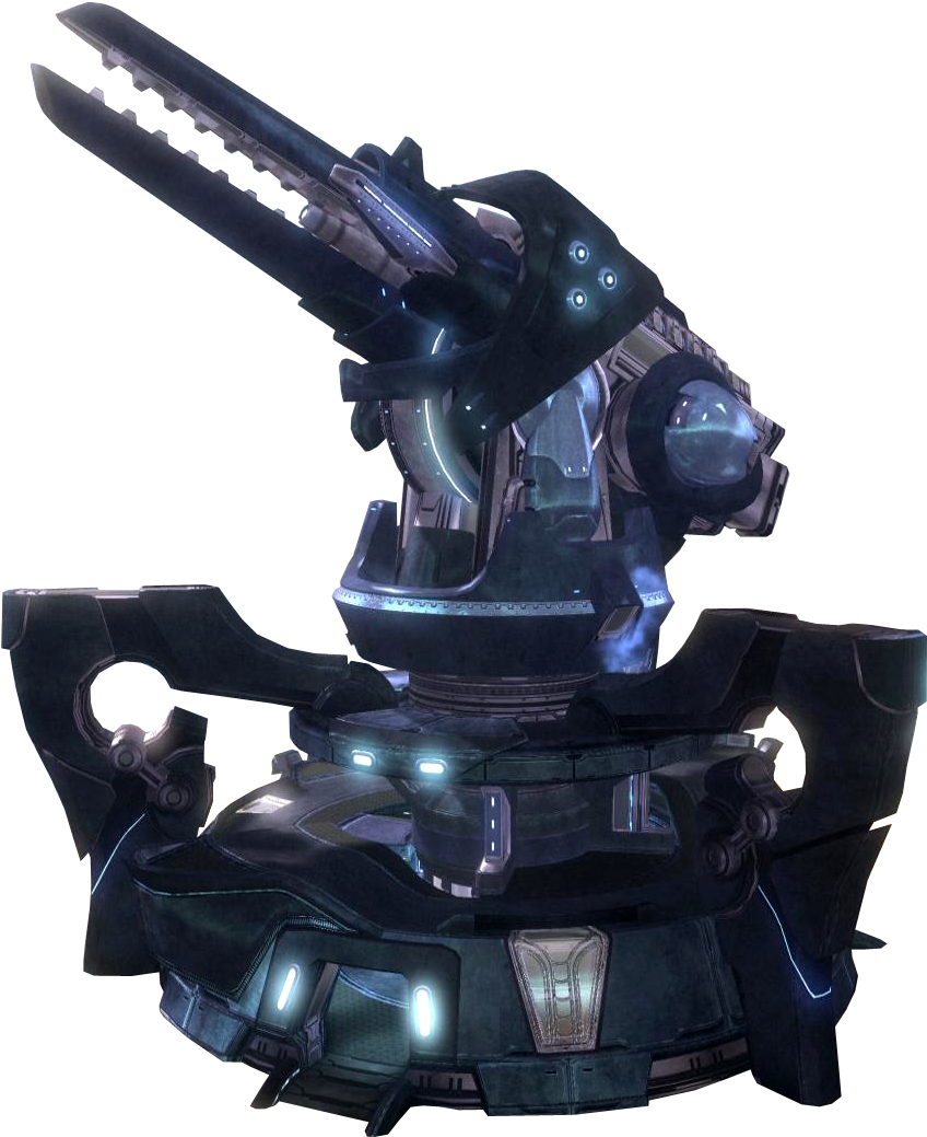Halo Covenant Aa Gun (942x1086), Png Download