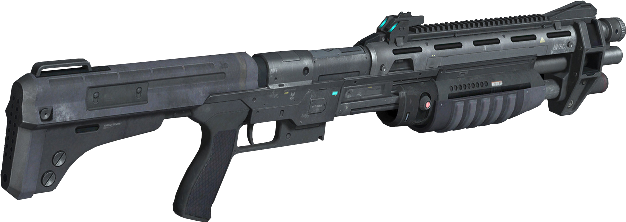 Magazine - Shotgun Halo Reach (1371x554), Png Download