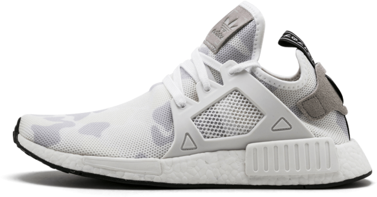 Adidas Nmd Size - Adidas Nmd Xr1 White Core Black (750x650), Png Download