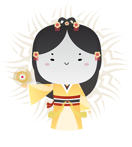 Amaterasu Appears To Be The Japanese Expression Of - Cartoon (600x484), Png Download