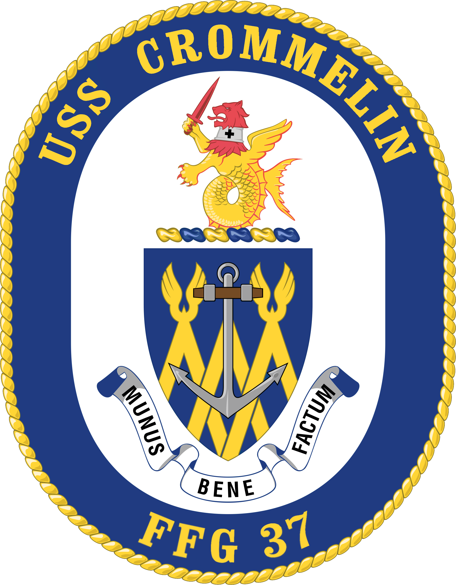 Family Crest - Commissioned Officers Association (1872x2401), Png Download