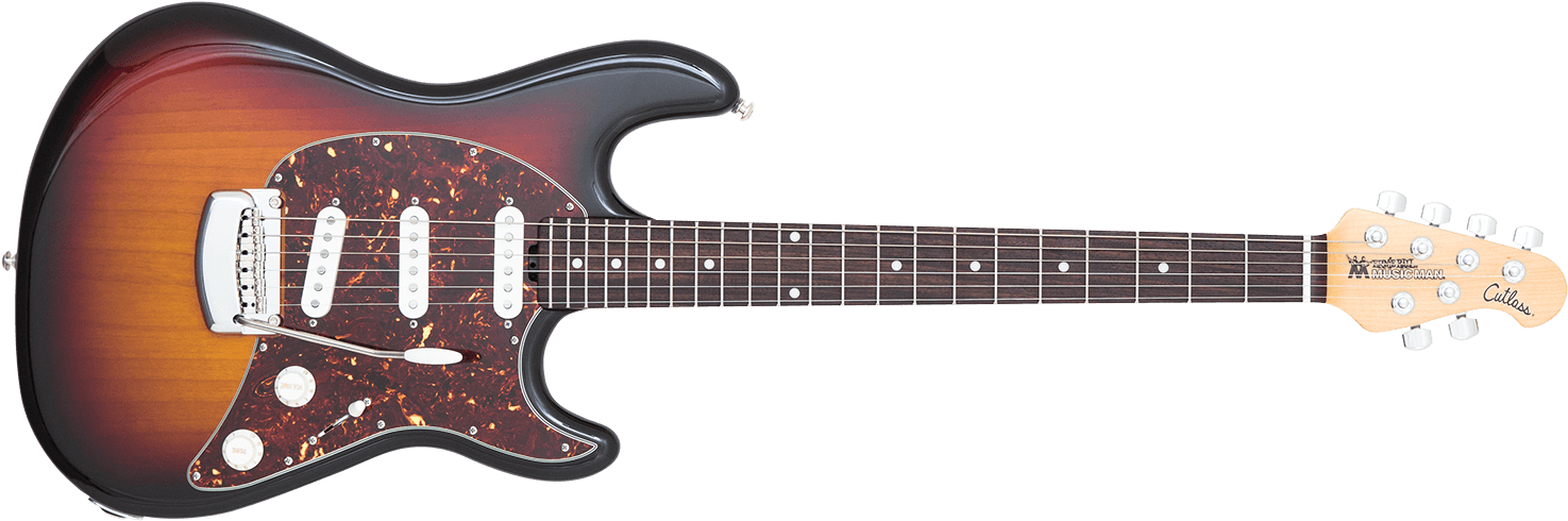 Cutlasssunburst - Fender Vs Music Man (1500x550), Png Download