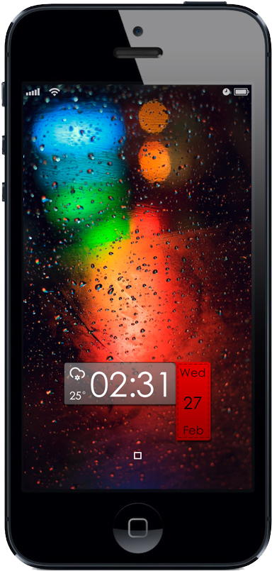 Rainy Night Shower Curtain (400x825), Png Download
