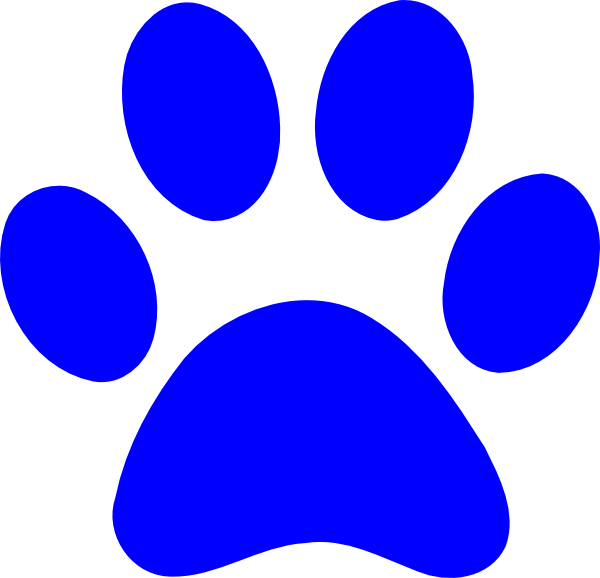 Panther Clipart Border - Panther Paw (600x578), Png Download