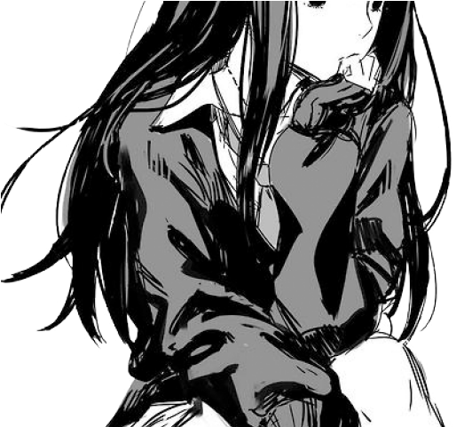 Anime Png Transparent Images - Anime Girl Without Background (640x480), Png Download