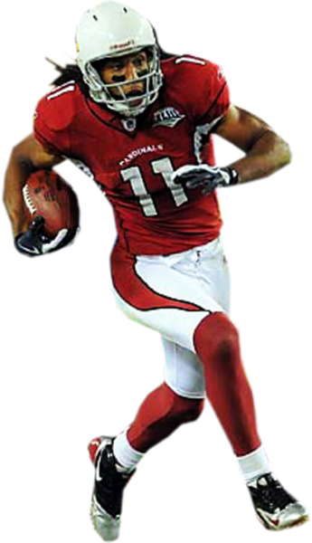 Larry Fitzgerald - Play Football Like A Pro: Key Skills (345x600), Png Download