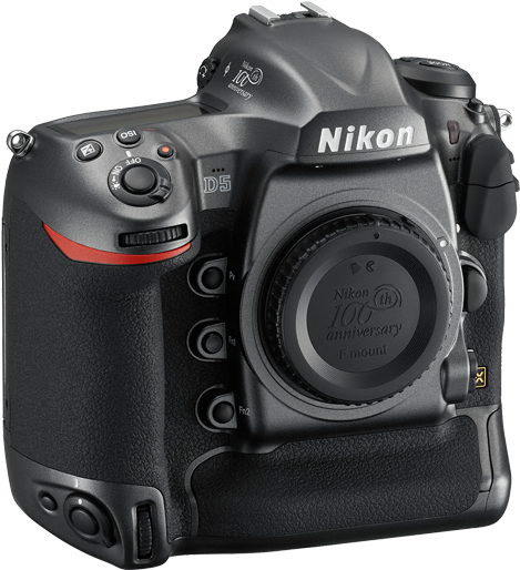 1583 D5 100th Anniversary Front - Nikon D5 100th Anniversary (700x595), Png Download