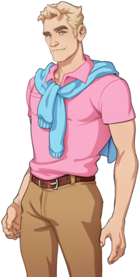 Joseph - Joseph Christiansen Dream Daddy (350x420), Png Download