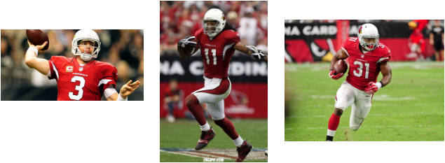Unfortunately The Cardinals Lost, The Final Score Was - David Johnson Autographed Custom Framed Arizona Cardinals (635x233), Png Download