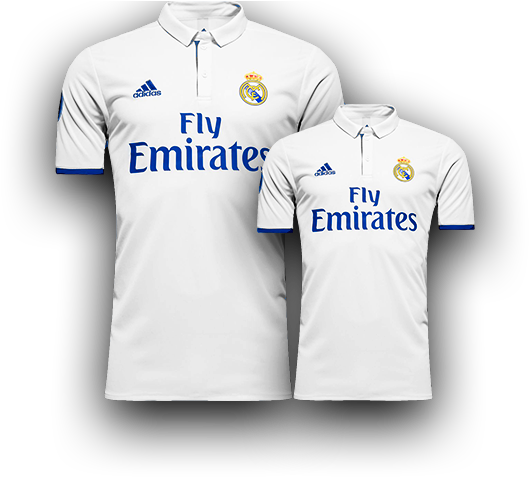Real Madrid - Polo Shirt (539x539), Png Download