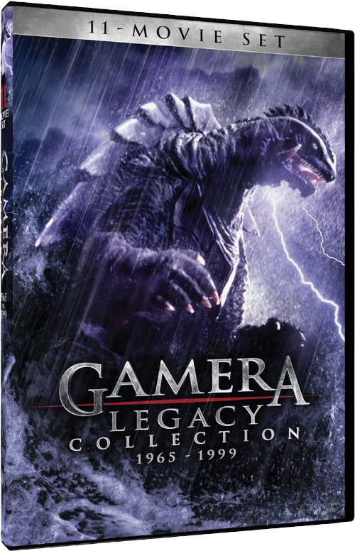 11-film Legacy Collection - Gamera: Legacy Collection (dvd) (542x811), Png Download