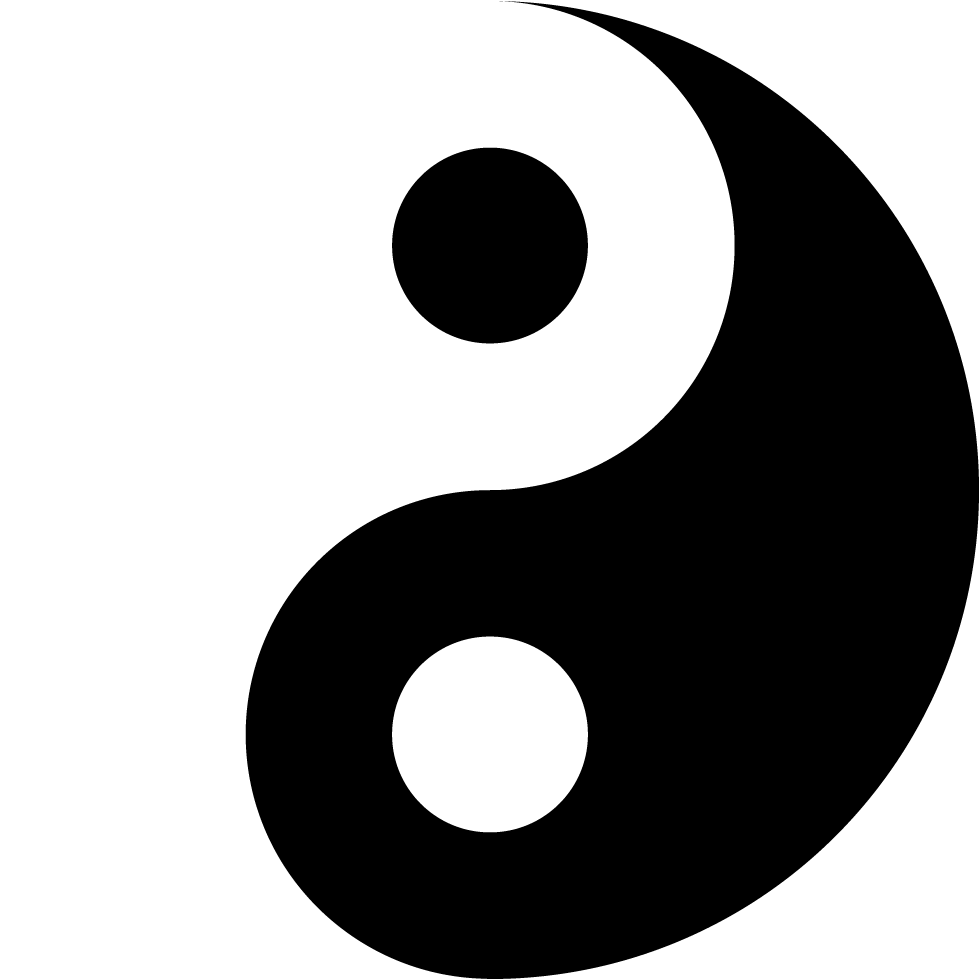 Yin And Yang (1000x1000), Png Download