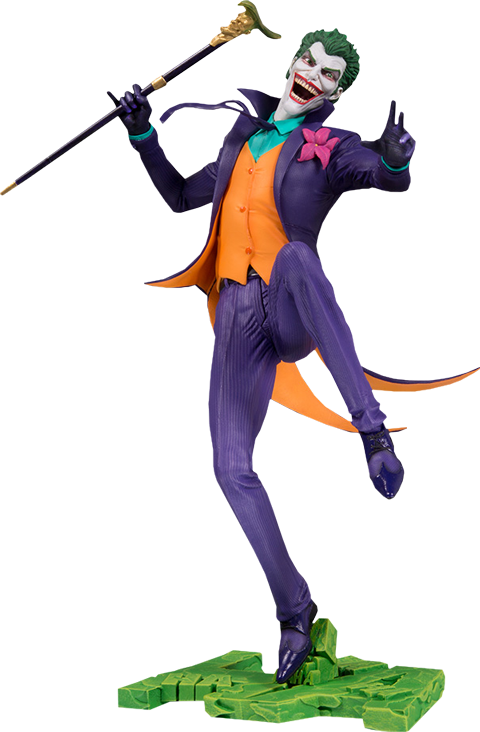 11" Dc Comics Statue The Joker - Dc Core Pvc (480x732), Png Download