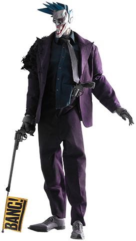 5" Dc Comics Sixth Scale Figure The Joker - Joker Dc Comics Sixth Scale Figure (272x480), Png Download