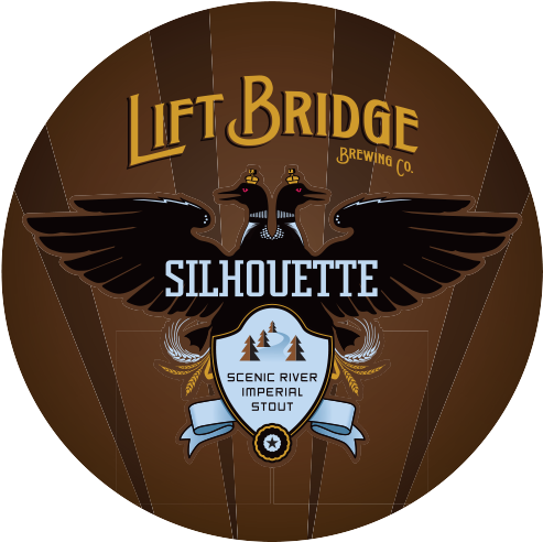 Lift Bridge Silhouette - Lift Bridge Silhouette Bourbon Barrel Aged Russian (500x500), Png Download