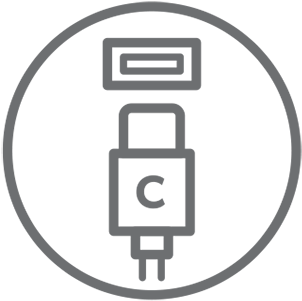 Usb- - Scalable Vector Graphics (350x350), Png Download