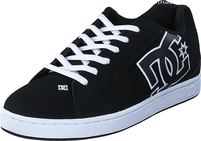Dc Shoes Net Black/black/white 07225-03 Womens Leather - Men's Net (705x495), Png Download