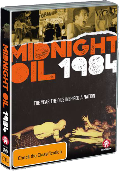 Midnight Oil 1984 Dvd (424x584), Png Download