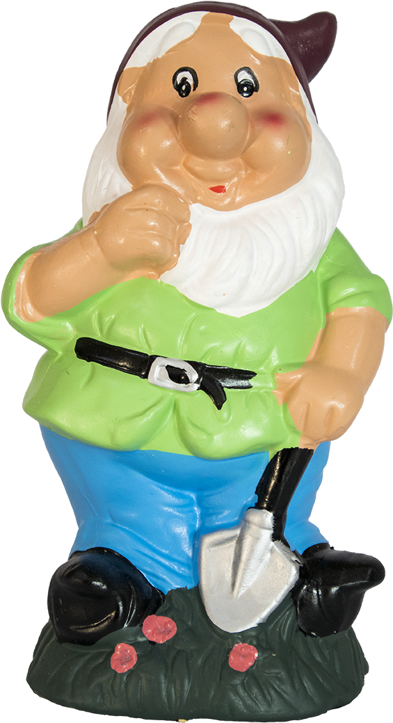 Home / General / Garden Gnome With Spade - Costume (1039x1039), Png Download