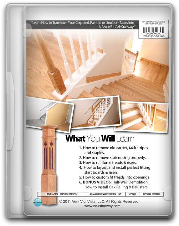 Diy Stairway Dvd - Stairs (604x751), Png Download
