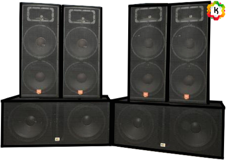 Alquiler De Iluminación Y Sonido - Subwoofer (472x326), Png Download