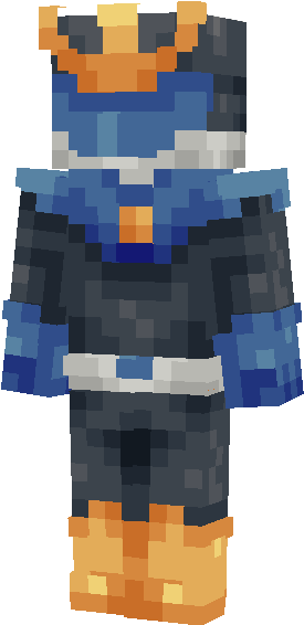 Go Go Pokérangers - Empoleon Minecraft Skin (286x566), Png Download