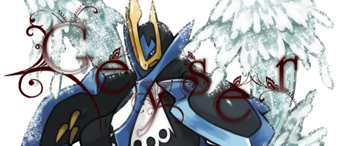 Geyser Empoleon By Dragonqueen0210 On Deviantart - ตัว อักษร น่า รัก (700x300), Png Download