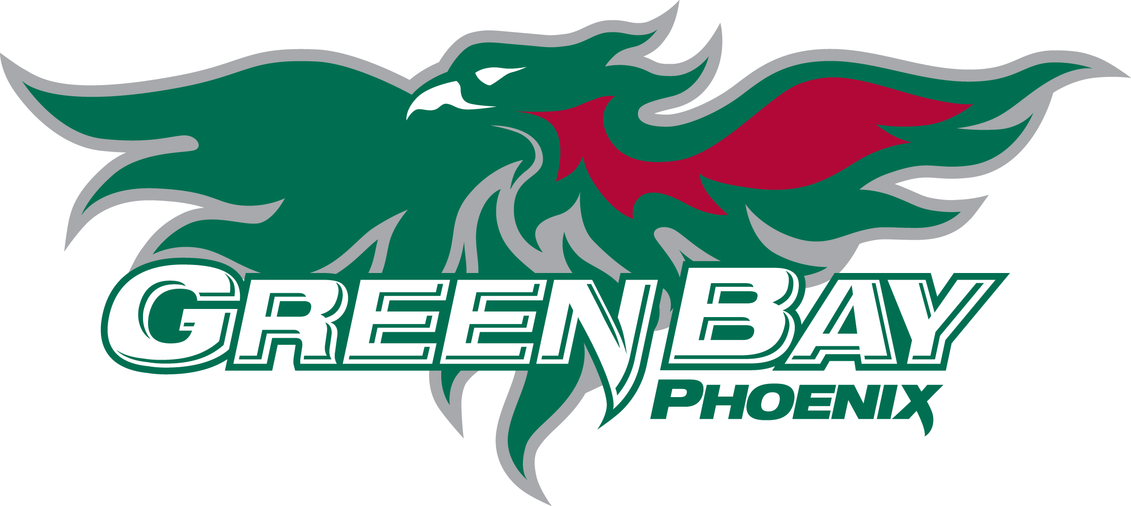 Green Bay Takes Subregional Title - Uw Green Bay Athletics Logo (2230x999), Png Download