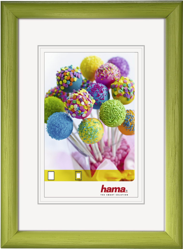 "candy" Wooden Frame, Green, 13 X 18 Cm - Cake Pop (1100x1100), Png Download