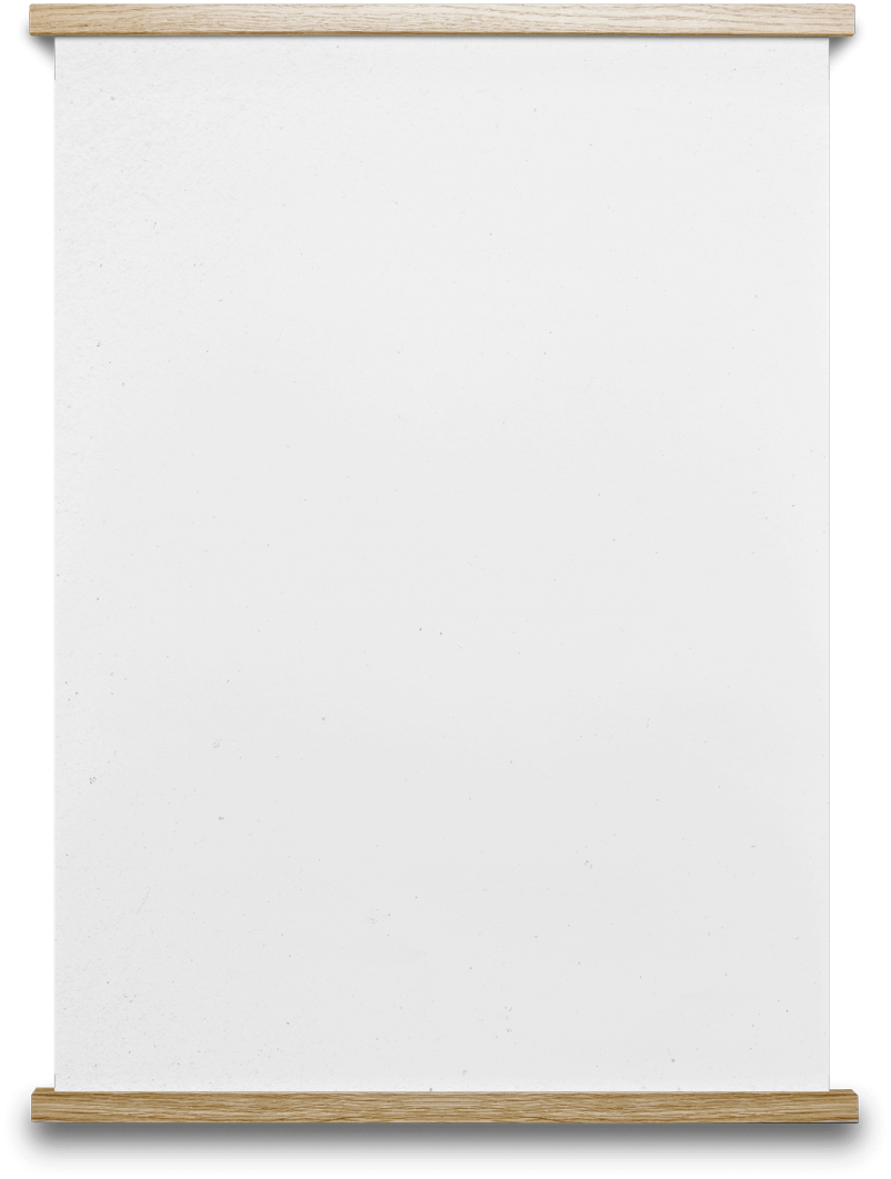 Stiicks Magnetic Frame 33cm - Paper Collective - Beatle 02 (802x1062), Png Download