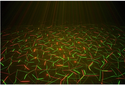 The 7 Channel Chauvet Scorpion Storm Fx Offers Dmx - Chauvet Scorpion Storm Fx Red And Green Laser Effect (498x450), Png Download