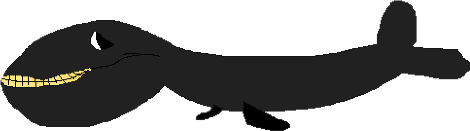 Sad Right Whale - Illustration (1000x1000), Png Download