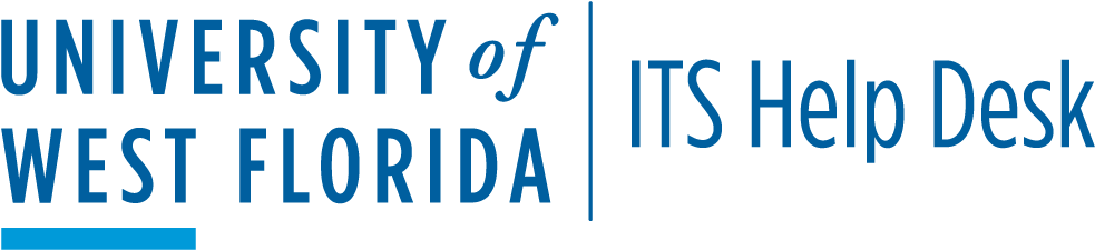 Its Help Desk Logo - University Of West Florida Logo (1296x414), Png Download