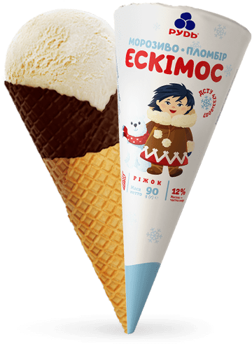 New «the Eskimos» Ice Cream - Рудь Ескімос (500x500), Png Download