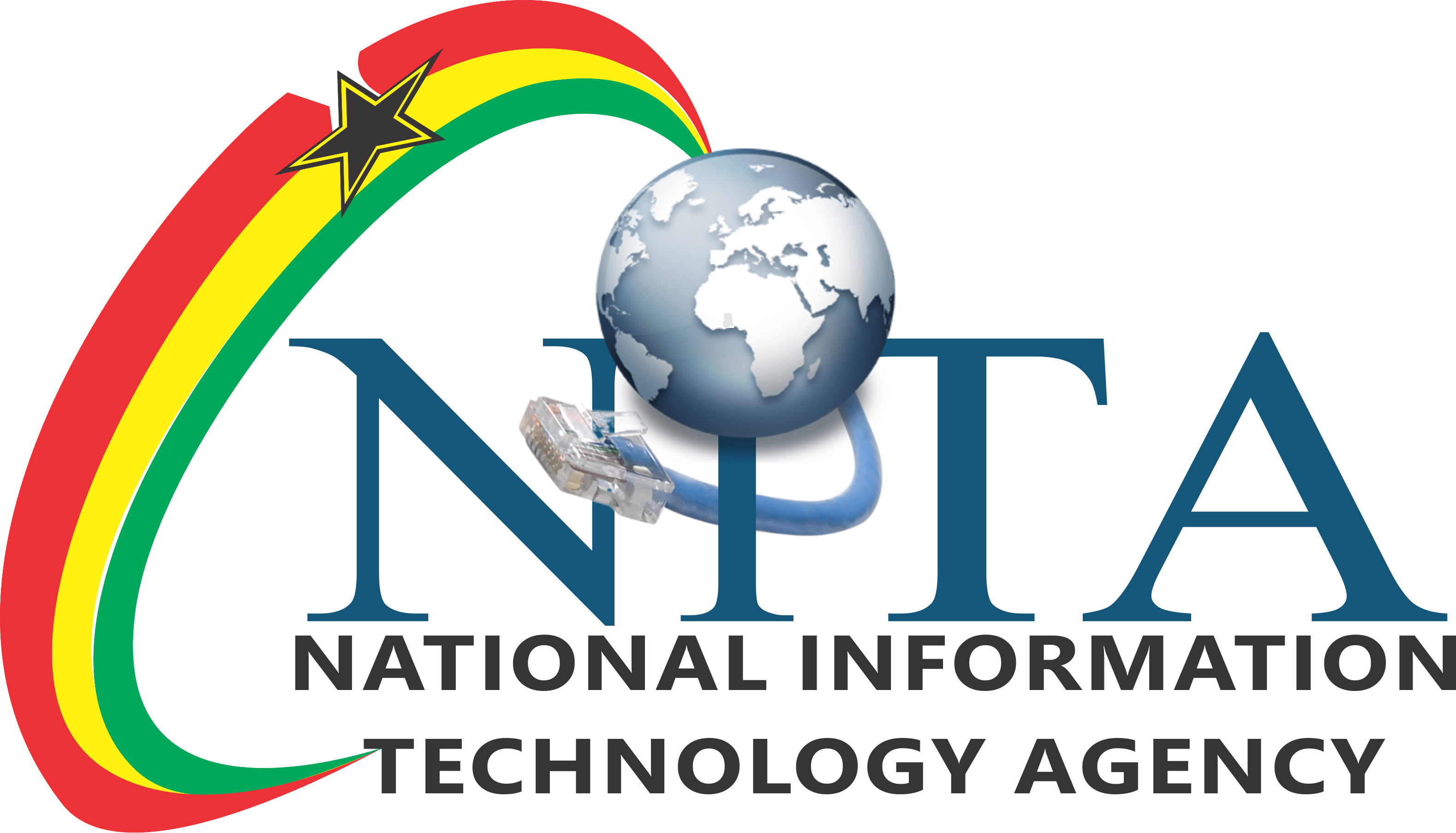 This Site Is Designed, Hosted And Maintained By - National Information Technology Agency (3156x1806), Png Download