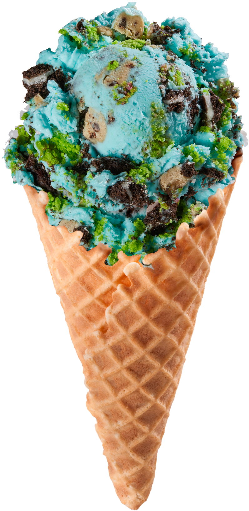 Wafflecone Cookiecraze Png Brusters Ice Cream Waffle - Brusters Cookie Craze (900x1728), Png Download