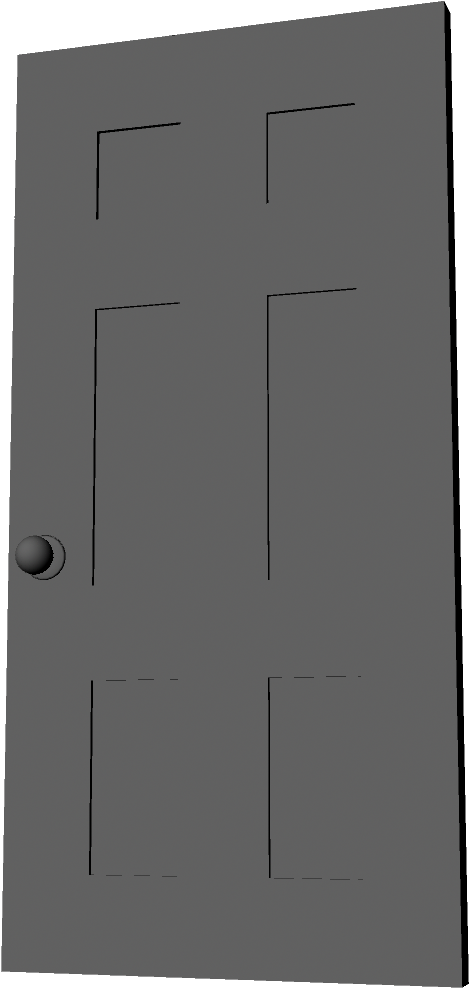 Next I Will Texture The Model And Done Door1 - Wardrobe (1920x1080), Png Download