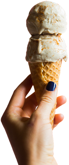 Ice, Summer, Delicious, Ice Cream Cone, Sky, Blue, - Mousseline - Jerusalem (387x720), Png Download