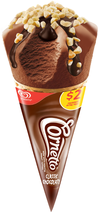 Cornetto Chocolate Ice Cream (800x800), Png Download