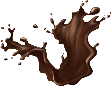 Girl Tattoo Coffee Donught Graff Chocolate - Chocolate Splash Vector (450x620), Png Download