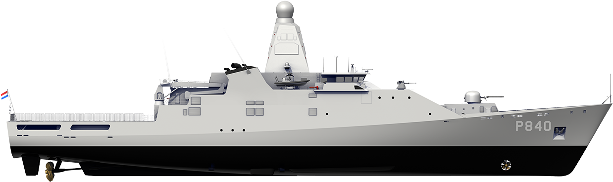 Built For The Royal Netherlands Navy - Marine Modelbouw Nederland (1300x575), Png Download